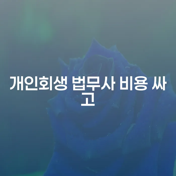 제주시 개인회생 상담 개인회생 제도 선택해야 하는