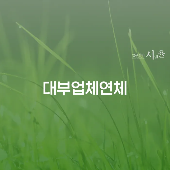안동시 사업자1억 이상 대출 연체 시 개인회생으로 해결 신청장점
