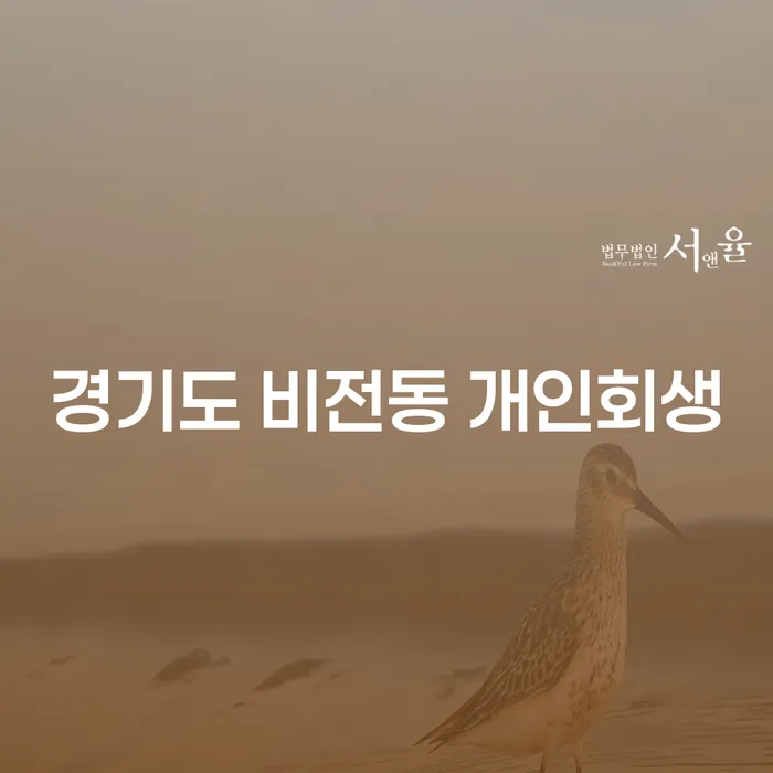 경기도 비전동 개인회생이 필요한 이유는 무엇인가요?
